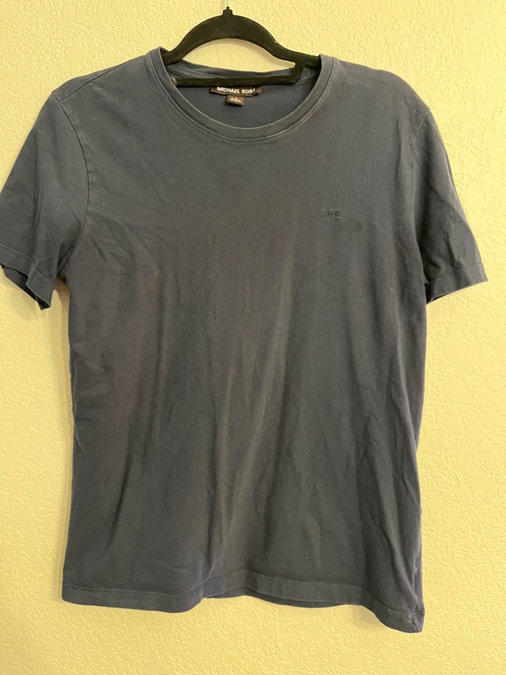 Michael Kors Navy Short Sleeve Crewneck Tee